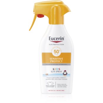 Eucerin Sun Sensitive Protect spray pentru protectie solara pentru copii SPF 50+ poza