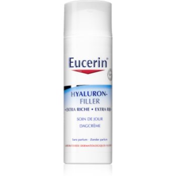 Eucerin Hyaluron-Filler crema de zi pentru contur uscata si foarte uscata poza