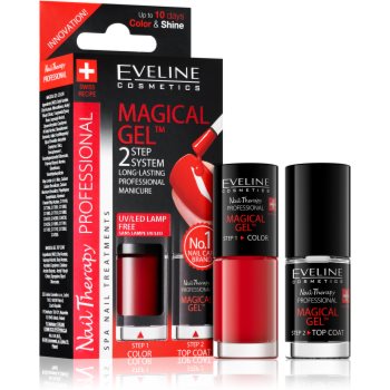 Eveline cosmetics nail therapy professional gel de unghii fara utilizarea uv sau lampa led