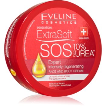 Eveline cosmetics extra soft sos crema intensiv regeneratoare corp si fata