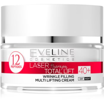 Eveline Cosmetics Laser Therapy Total Lift crema anti-rid de zi si de noapte 40+
