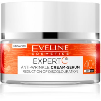 Eveline cosmetics expert c crema anti rid de zi si de noapte 40+
