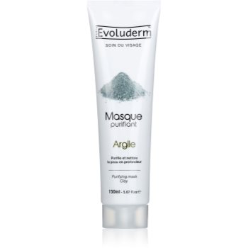 

Evoluderm Purifying очищуюча маска з глиною для всіх типів шкіри 150 мл
