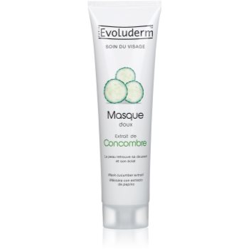 Evoluderm Face Care masca pentru fata cu extracte de castravete