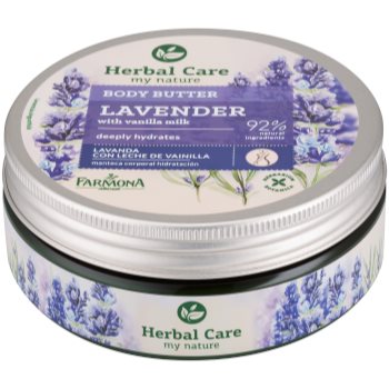 Farmona herbal care lavender unt de corp profunda hidratare