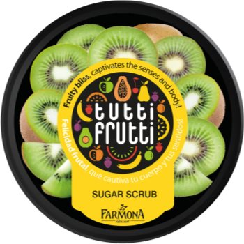 Farmona tutti frutti kiwi peeling corporal cu zahar