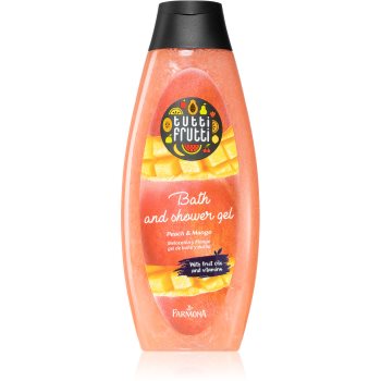 Farmona tutti frutti peach & mango gel de dus si baie