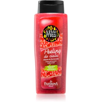 Farmona tutti frutti cherry & currant exfoliant pentru corp