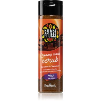 Farmona tutti frutti caramel & cinnamon exfoliant cremos usor de spalat