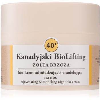 Farmona canadian biolifting yellow birch cremă de noapte pentru întinerire și fermitate 40+