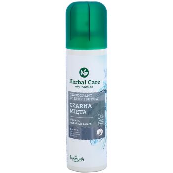Farmona herbal care black mint deodorant spray pentru picioare si pantofi