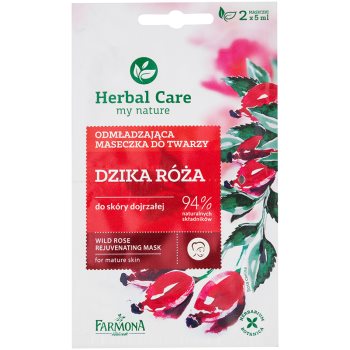 

Farmona Herbal Care Wild Rose омолоджуюча маска для зрілої шкіри 2 x 5 мл