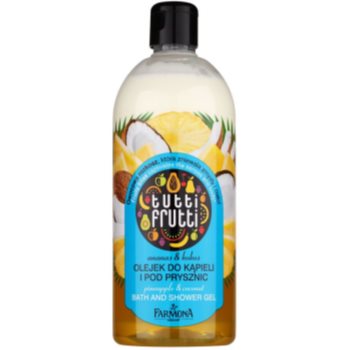 

Farmona Tutti Frutti Pineapple & Coconut гелева олійка для душа та ванни 500 мл
