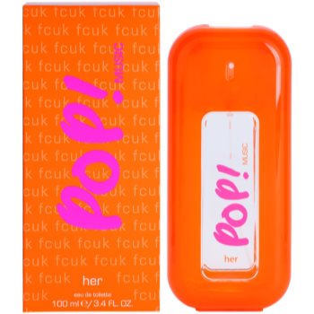 Fcuk pop! music eau de toilette pentru femei