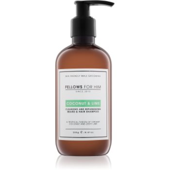 Fellows for Him Coconut & Lime șampon pentru păr și barbă