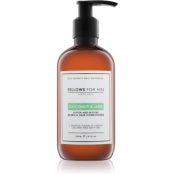 Fellows for Him Coconut & Lime balsam pentru păr și barbă