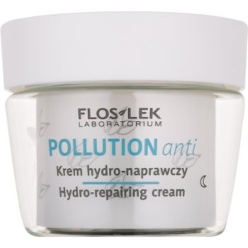 FlosLek Laboratorium Pollution Anti crema hidratanta de noapte efect regenerator