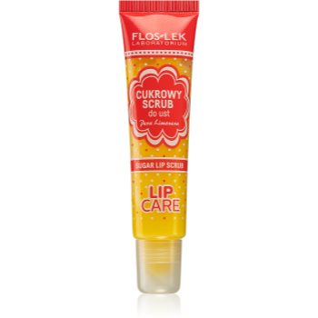 FlosLek Laboratorium Lip Care exfoliant din zahar de buze poza