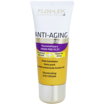 Floslek laboratorium anti-aging gold & energy crema de ochi iluminatoare