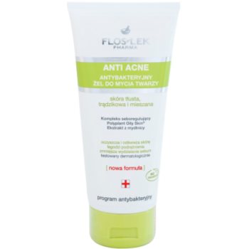 Floslek pharma anti acne gel de curatare pentru tenul gras, predispus la acnee