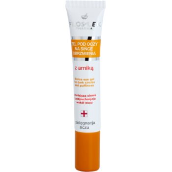 Floslek pharma eye care gel de ochi cu arnică impotriva cearcanelor si ochilor umflati