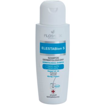 Floslek pharma elestabion s sampon dermatologic pentru par uscat si cu matreata