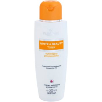 Floslek pharma white & beauty tonic cu efect de albire