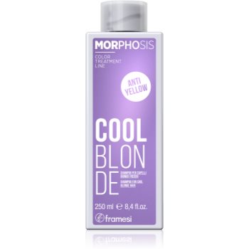 Framesi Morphosis Cool Blonde șampon pentru neutralizarea tonurilor de galben pentru nuante inchise de blond