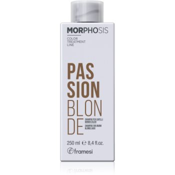 Framesi Morphosis Passion Blonde șampon pentru nuante calde de blond
