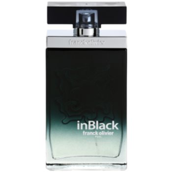 poze cu Franck Olivier In Black Pour Homme Eau de Toilette pentru barbati 75 ml