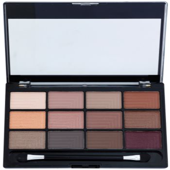 Freedom Pro 12 Secret Rose paleta farduri de ochi cu aplicator