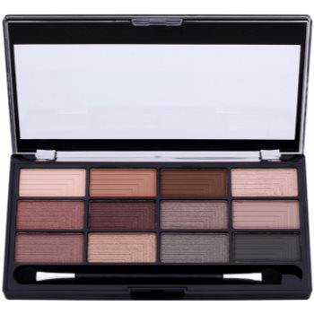 Freedom pro 12 stunning smokes paleta farduri de ochi cu aplicator