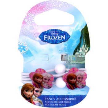 

Frozen Princess гумки для волосся з квіткою від 3 років (White) 4 кс