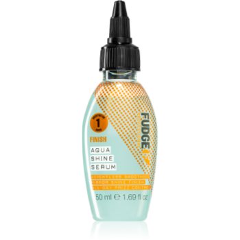 Fudge finish aqua shine serum ser netezire pentru un par stralucitor si catifelat