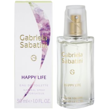 Gabriela Sabatini Happy Life toaletní voda pro ženy 30 ml