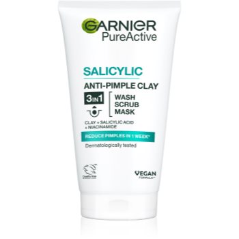 Garnier pure exfoliant 3 in 1