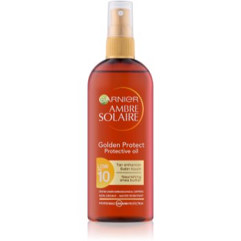 Garnier Ambre Solaire Golden Protect ulei pentru plaja SPF 10