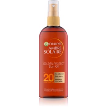 Garnier ambre solaire golden protect ulei pentru plaja spf 20