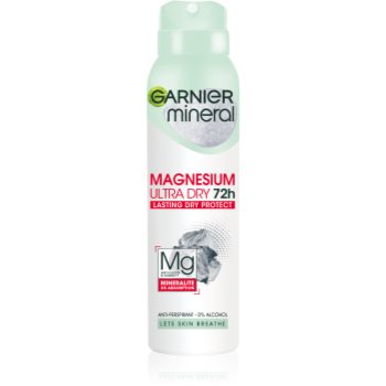 Garnier Mineral Magnesium Ultra Dry spray anti-perspirant imagine
