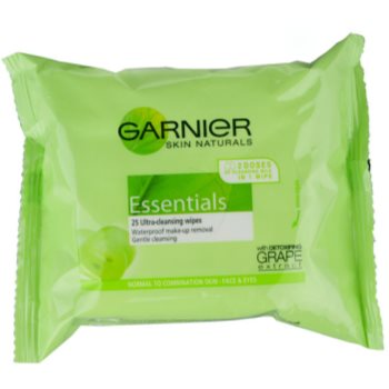 Garnier Essentials servetele demachiante pentru piele normala si mixta