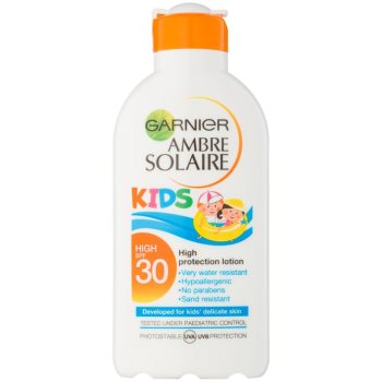 Garnier Ambre Solaire Kids lapte protector pentru copii SPF 30