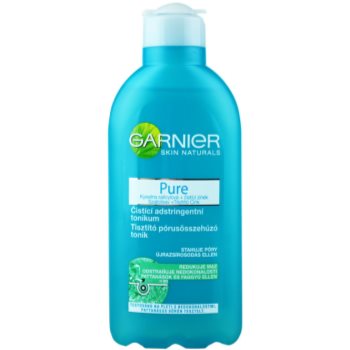 Garnier pure tonic pentru curatare pentru ten acneic