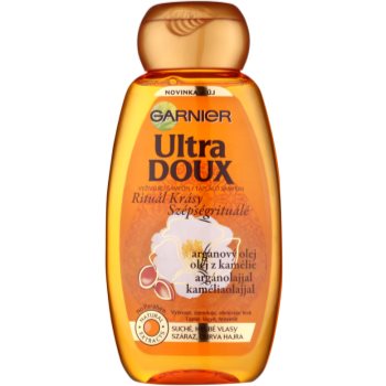 

Garnier Ultra Doux поживний шампунь для сухого та грубого волосся 250 мл