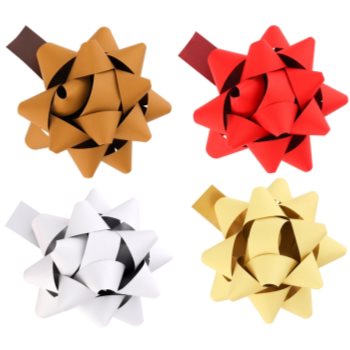 

Giftino Wrapping подарункова зірка маленька набір з 4 кольорів