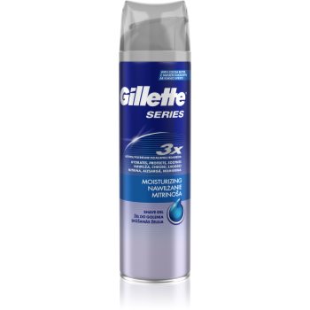 Gillette series moisturizing gel pentru bărbierit cu efect de hidratare