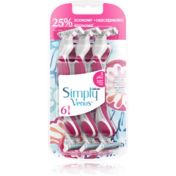 Gillette venus simply 3 plus aparate de ras de unica folosinta 6 bucati