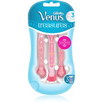 Gillette venus treasures aparat de ras de unica folosinta 3 pc