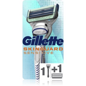 Gillette Skinguard Sensitive aparat de ras pentru piele sensibila rezerva lama 2 pc poza