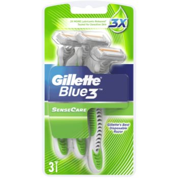 

Gillette Blue 3 Sense Care одноразові бритви 3 кс