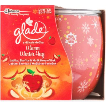 

Glade Warm Winter Hug ароматизована свічка 120 гр